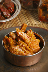 Gajar Ka Achar - A popular Indian pickle made of Gajar or Carrot