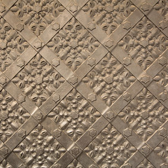 Obraz premium Old iron door texture in Royal Wawel Castle, Poland.