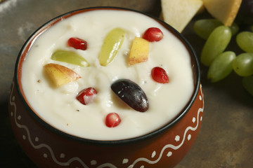 Fruits Shrikhand or shrikhand is an Indian sweet