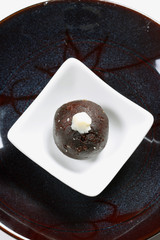Kaalo jam is a Bengali sweet.
