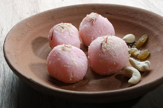 Rasagolla is a popular cheese based, syrupy sweet dish