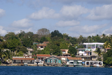 Fototapeta na wymiar Molo, Cienfuegos Bay, Kuba