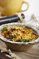 Chivda – A snack made of flattened rice