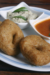 Medu Vada - Medu Vada is a traditional Indian dish.