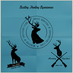 Deer Hunting badges