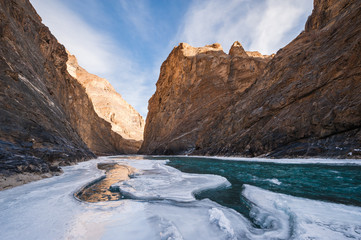 Chadar Trek or Frozen Zanskar River Trek, Ladakh, India