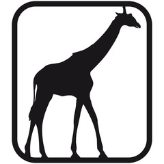 Giraffe Logo Symbol Afrika