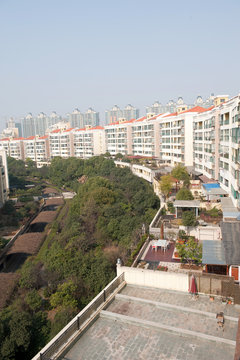 dormitory area in china