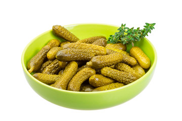 Marinated cucumbers