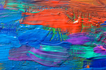 Abstract art backgrounds. Hand-painted background. SELF MADE.