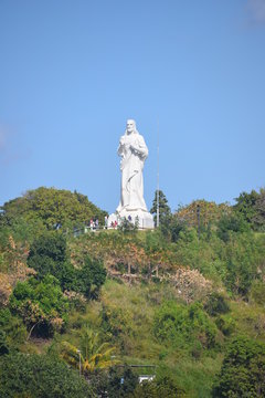 Christ statue in Habana, Cuba