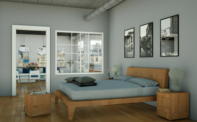 modernes Loft