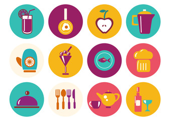 kitchen ware icons