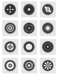 Gear wheel an icon