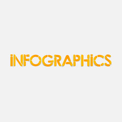 realistic design element: infographics