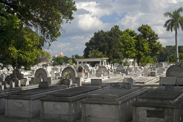 Fototapeta premium Cristobal Colon Cemetery, Havana, Cuba