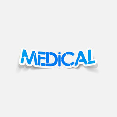 realistic design element: medical