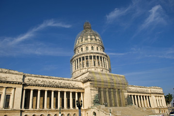 Naklejka premium Parliament, Havana, Cuba