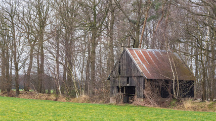 Old abandoned shed