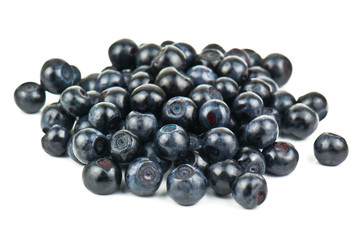 heap of blueberries