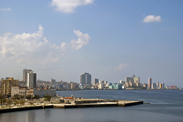 Naklejka premium View of the city, Havana, Cuba