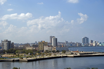 Fototapeta premium View of the city, Havana, Cuba