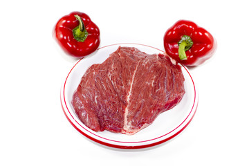 Frisches Rindfleisch