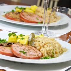 Typisch deutsche Hausmannskost