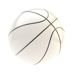 Basketball ball render isolated