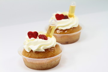 dessert de fêtes au rhum