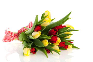 Bouquet tulips