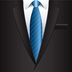 Man suit background vector illustration