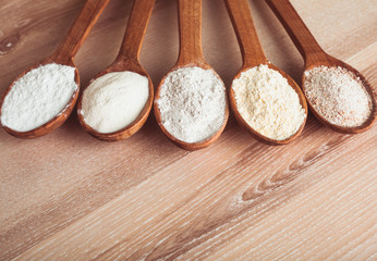 Types of flour