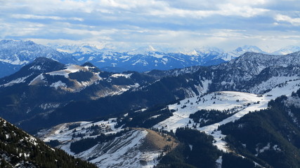 Fototapeta na wymiar hochgebirge