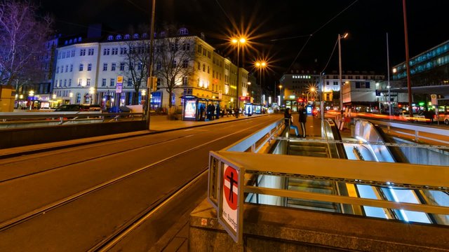 TL - HBF bei Nacht