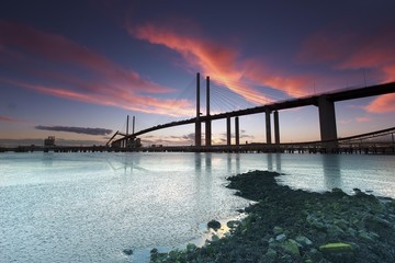 Obraz premium Queen Elizabeth II Bridge, Dartford