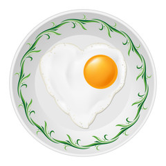 Fried eggs
