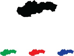 Obraz premium Icon Illustration with Four Color Variations