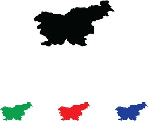 Icon Illustration with Four Color Variations