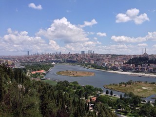 Fototapeta premium ustanbul from the height m