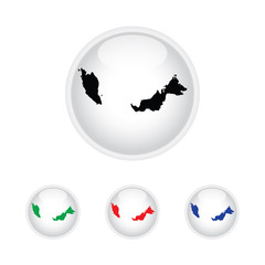 Icon Illustration with Four Color Variations