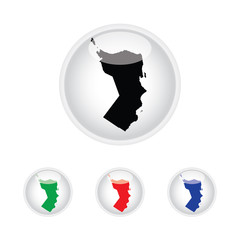 Icon Illustration with Four Color Variations