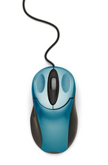 Blue Mouse Top