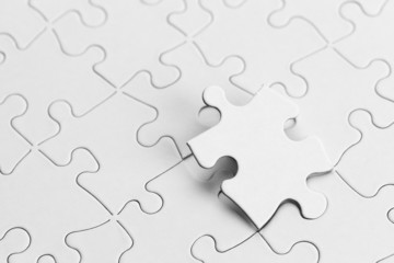 Fototapeta premium Empty Puzzle