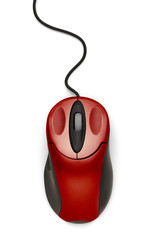Red Mouse Top
