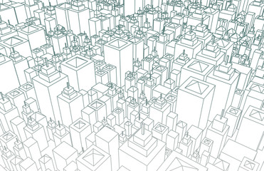 Wireframe City