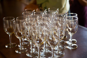 Wedding Reception Wine Glasses