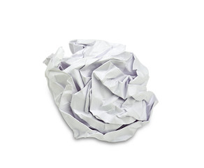 Crumpled Paper Ball