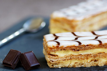 mille feuille macro