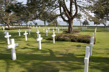 France, Colleville sur mer - Cimetière américain